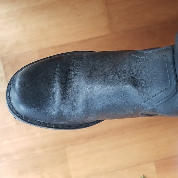 🇨🇦Roots Leather Boots- Back Zip- RARE - Picture 7 of 14